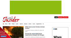Desktop Screenshot of m.insuranceinsider.com