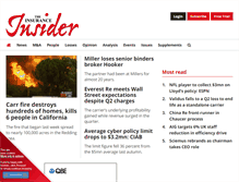 Tablet Screenshot of m.insuranceinsider.com