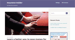 Desktop Screenshot of insuranceinsider.org